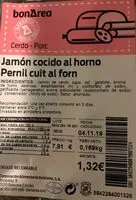 Mängden socker i Jamon cocido al horno