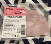 Mängden socker i Jamon cocido al horno