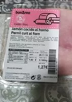 Mängden socker i Jamón cocido al horno