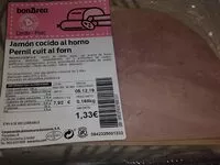 Mängden socker i Jamón cocido al horno