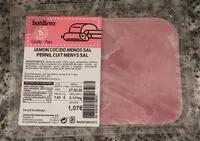 Mängden socker i Jamon codido menos sal