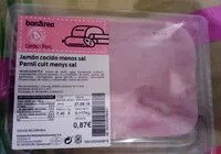 Mängden socker i Jamon cocido menos sal
