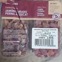 Mängden socker i Jamón curado dados