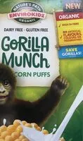 Mängden socker i Gorilla Munch Corn Puffs