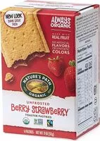 Mängden socker i Nature s path unfrosted berry strawberry toaster