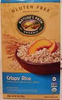 Mängden socker i Natures path cereal rice crisp gf g