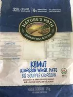 Mängden socker i Nature s path kamut khorasan wheat puffs cereal