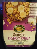 Mängden socker i Natures Path Cereal Sunrise Crunchy Vanilla