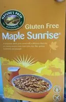 Mängden socker i Organic Gluten Free Maple Sunrise
