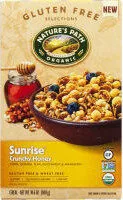 Mängden socker i Sunrise crunchy honey cereal