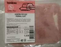 Mängden socker i Jamón cocido