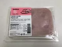 Mängden socker i Jamón cocido