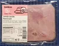 Mängden socker i Jamón cocido