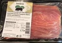 Mängden socker i Finisimo jamon de cebo iberico