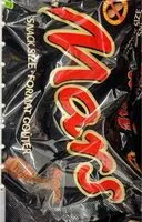 Mängden socker i Mars Format Gouter