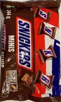 Mängden socker i Snickers Minis