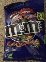 Mängden socker i M&m’s caramel