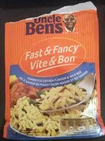 Mängden socker i Uncle Ben's Fast & Fancy