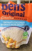 Mängden socker i Riz Basmati noix de coco
