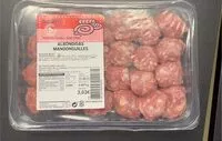 Mängden socker i Albóndigas