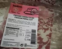Mängden socker i Finisimo jamón cocido