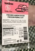 Mängden socker i FINISIMO JAMON COCIDO