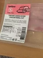 Mängden socker i Finisimo Jamon Cocido