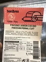 Mängden socker i Jamon cocido