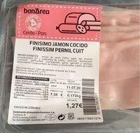 Mängden socker i Finisimo jamon cocido