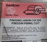 Mängden socker i Finisimo Jamon Cocido