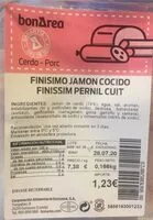 Mängden socker i Finisimo jamon cocido
