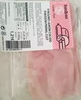 Mängden socker i Jamón cocido de cerdo