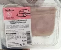 Mängden socker i Finisimo jamon cocido