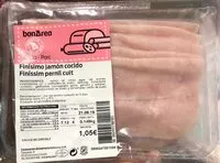 Mängden socker i Finisimo jamon cocido