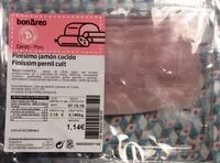 Mängden socker i Finísimo jamón cocido