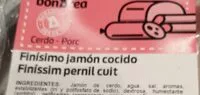 Mängden socker i Finísimo jamón cocido