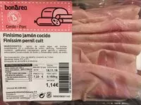 Mängden socker i Finisimo jamon cocido