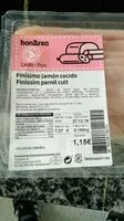 Mängden socker i Finísimo jamón cocido