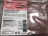 Mängden socker i Finísimo Jamón Cocido