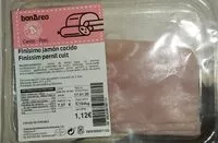 Mängden socker i Finisimo jamón cocido