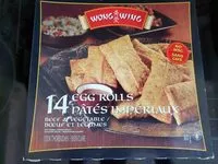 Mängden socker i Beef & vegetable egg rollls
