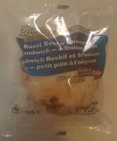 Mängden socker i Roast Beef n' Cheese Sandwich on an Onion Bun