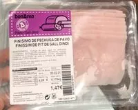 Mängden socker i Finisimo de pechuga de pavo