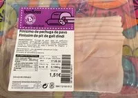 Mängden socker i Finisimo de pechuga de pavo