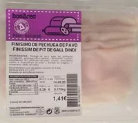 Mängden socker i FINISIMO DE PECHUGA DE PAVO