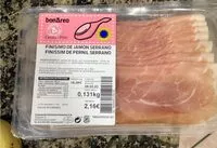 Mängden socker i Finisimo de jamon serrano