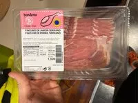 Mängden socker i Finísimo de jamón serrano