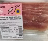 Mängden socker i Finísimo de jamón serrano