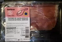 Mängden socker i Finísimo de jamón serrano