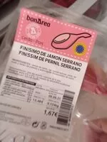 Mängden socker i Finísimo de jamón serrano